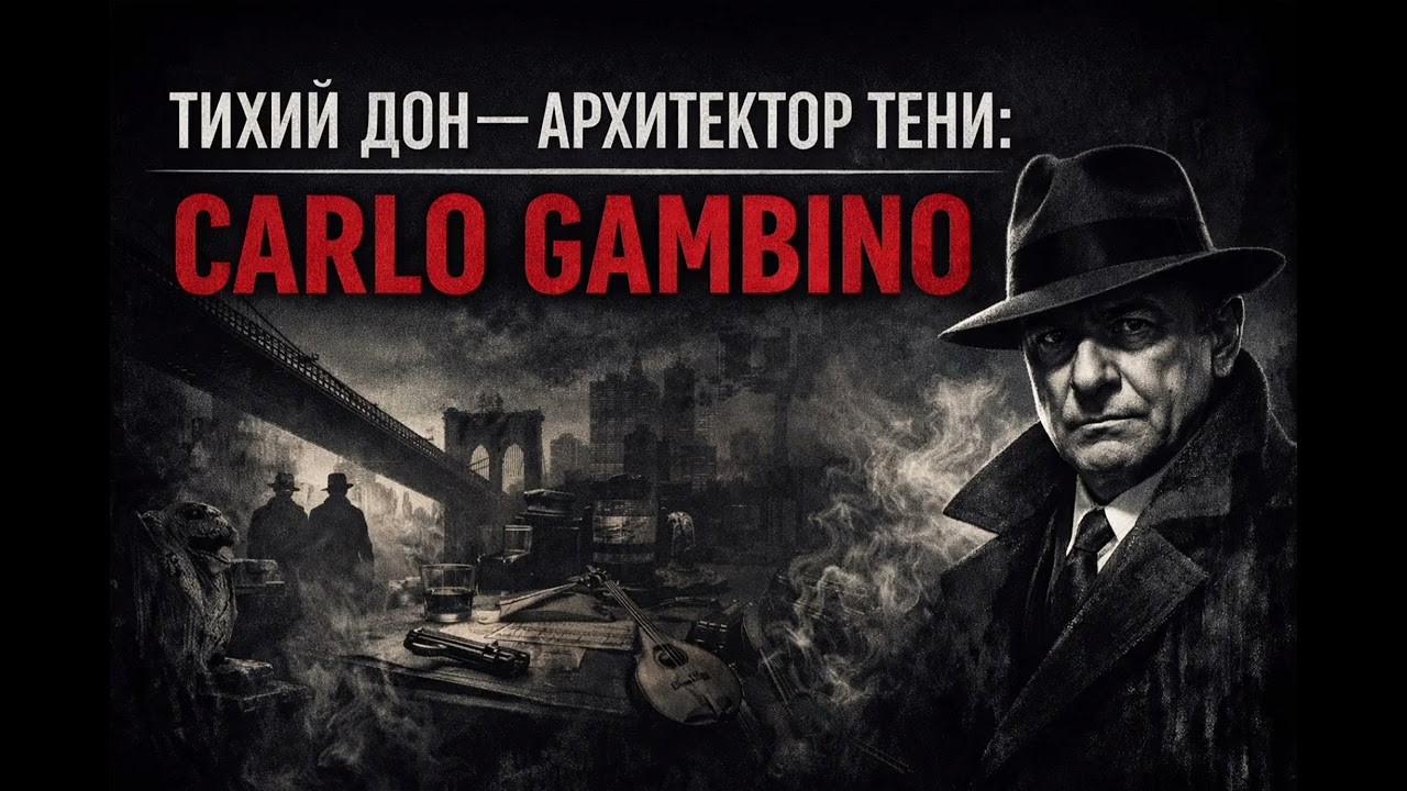 «Tikhiy Don — Arkhitektor Teni: Carlo Gambino» — это тёмный рэп-нарратив о философии тихой власти.