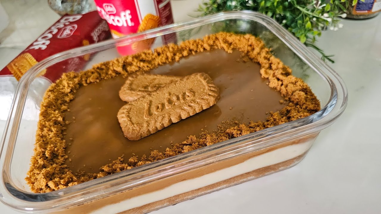 Easy & Quick Lotus Biscoff Dessert Special Recipe By Om Baloushi UAE #food#recipe#dessert