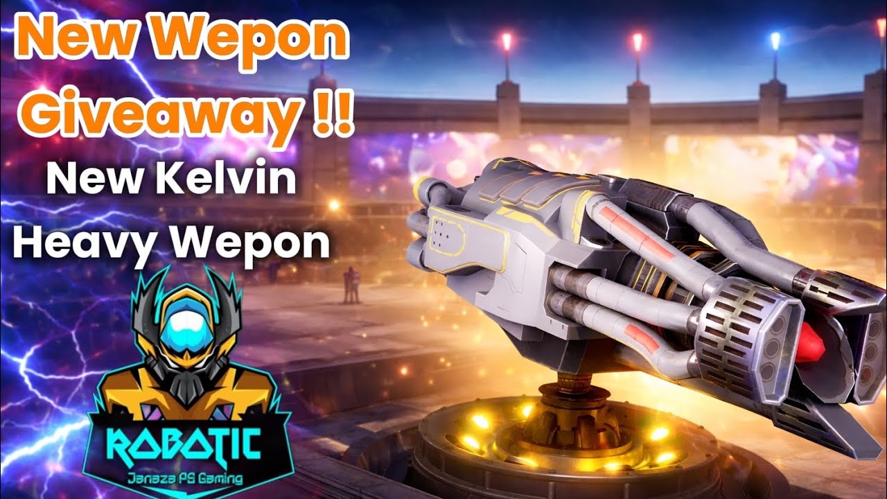 New Kelvin Heavy Wepon Giveaway in War Robots !! #WRWinKelvin