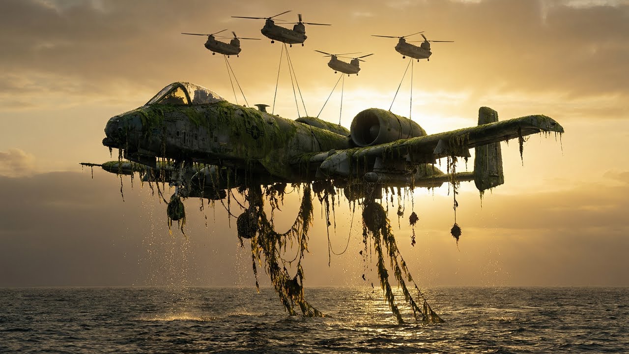 Unbelievable Discovery — Finding an A-10 Warthog in the Deep Ocean and Restoring It to Glory Salvage