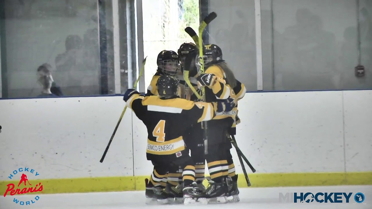2020 MAHA Squirt AA State Championship - Portage Lake Flyers vs. Rochester Rattlers (Black)