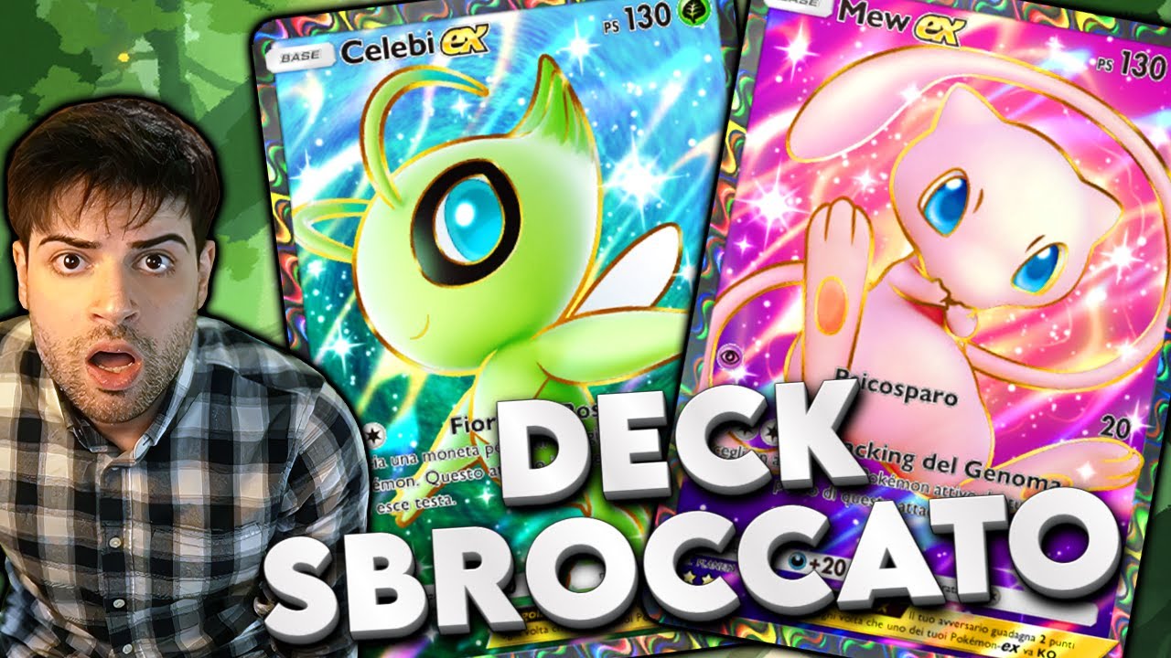 SBROCCATO SENZA SENSO! 😱 il DECK CELEBI EX + MEW EX è PURA FOLLIA 🩷 POKEMON POCKET ITA