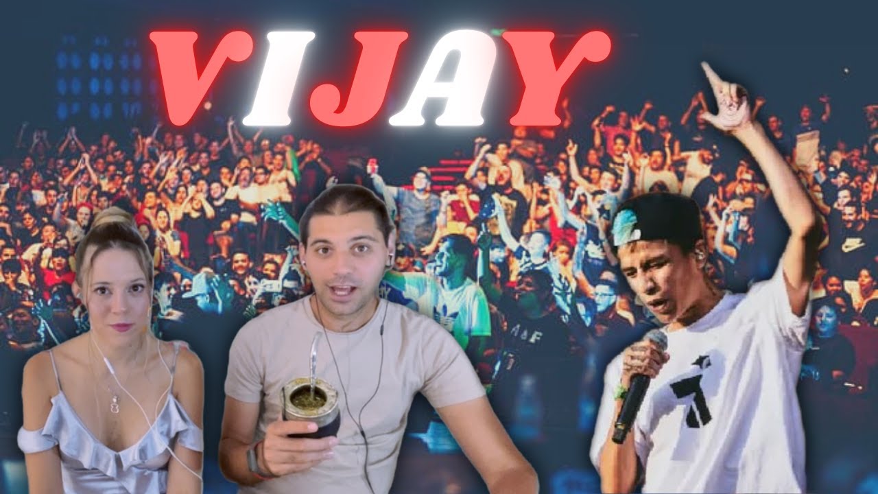 Mate-Reacción a #Vijay  *¿PARECIDO A L-GANTE? *   / Flor y Mati Reaccionan