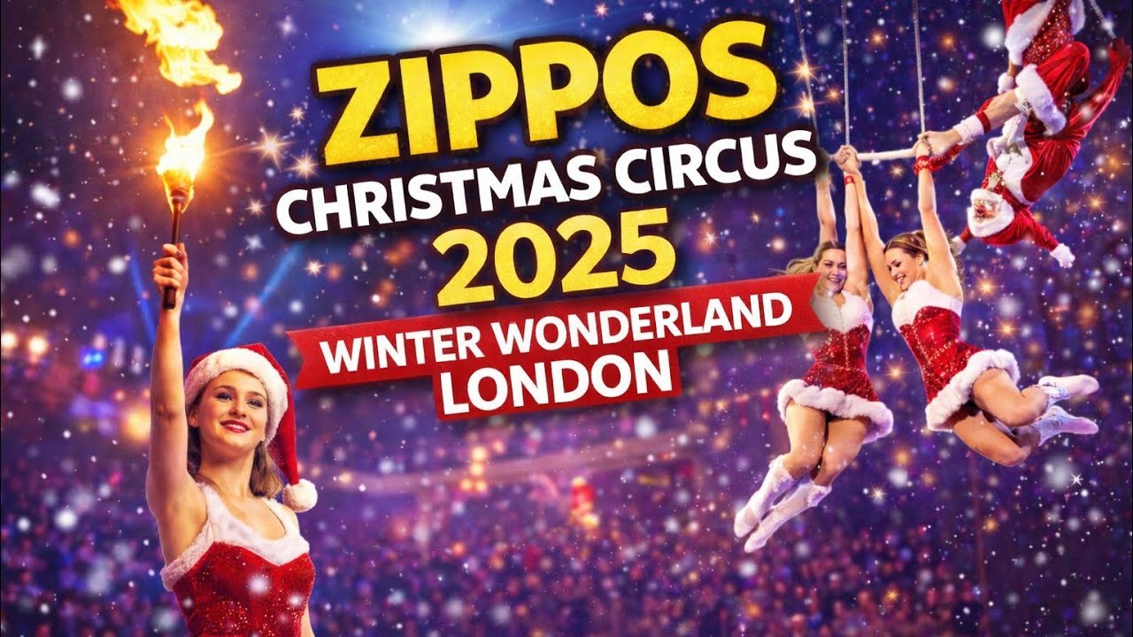 Inside Zippos Christmas Circus 2025 🎪✨ | Winter Wonderland London