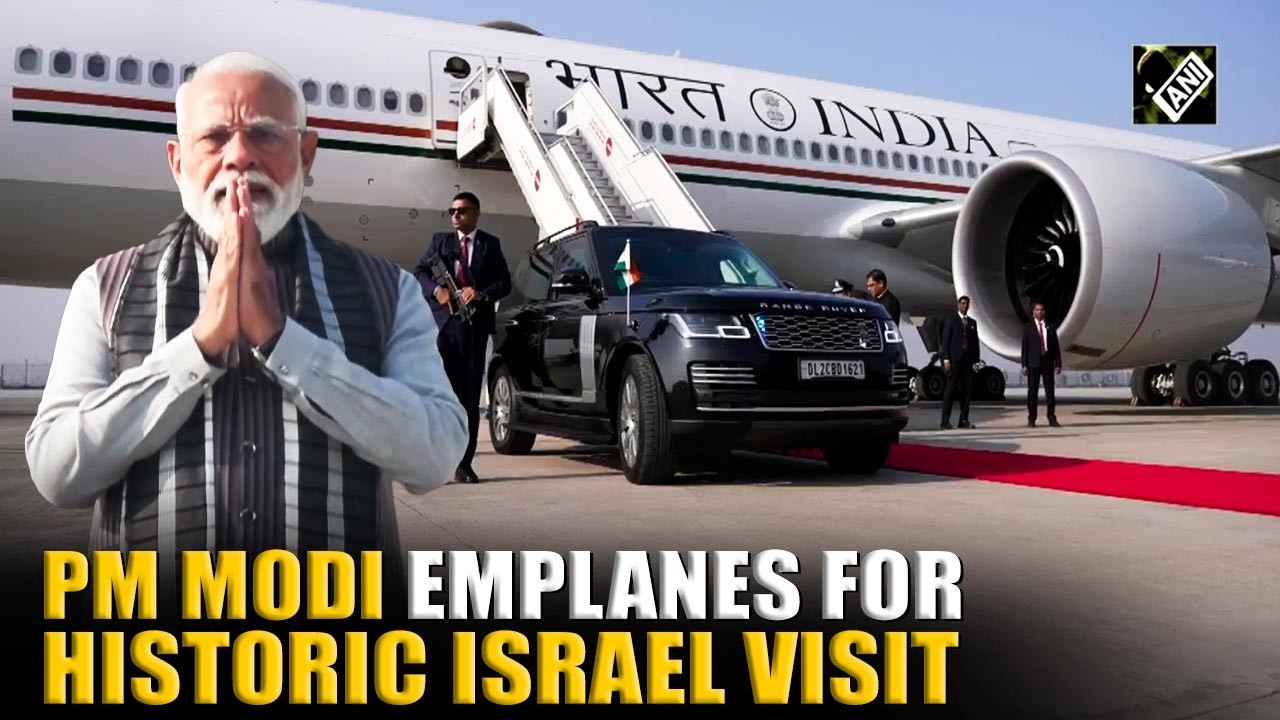 PM Narendra Modi departs for historic Israel’s Visit