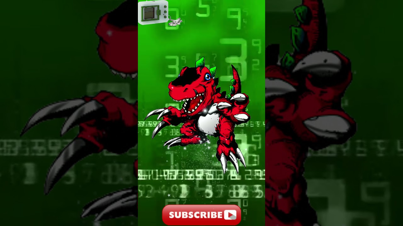 Agumon to Tyranomon Digimon Evolution Guide 巨龍獸 數碼暴龍進化條件 #shorts