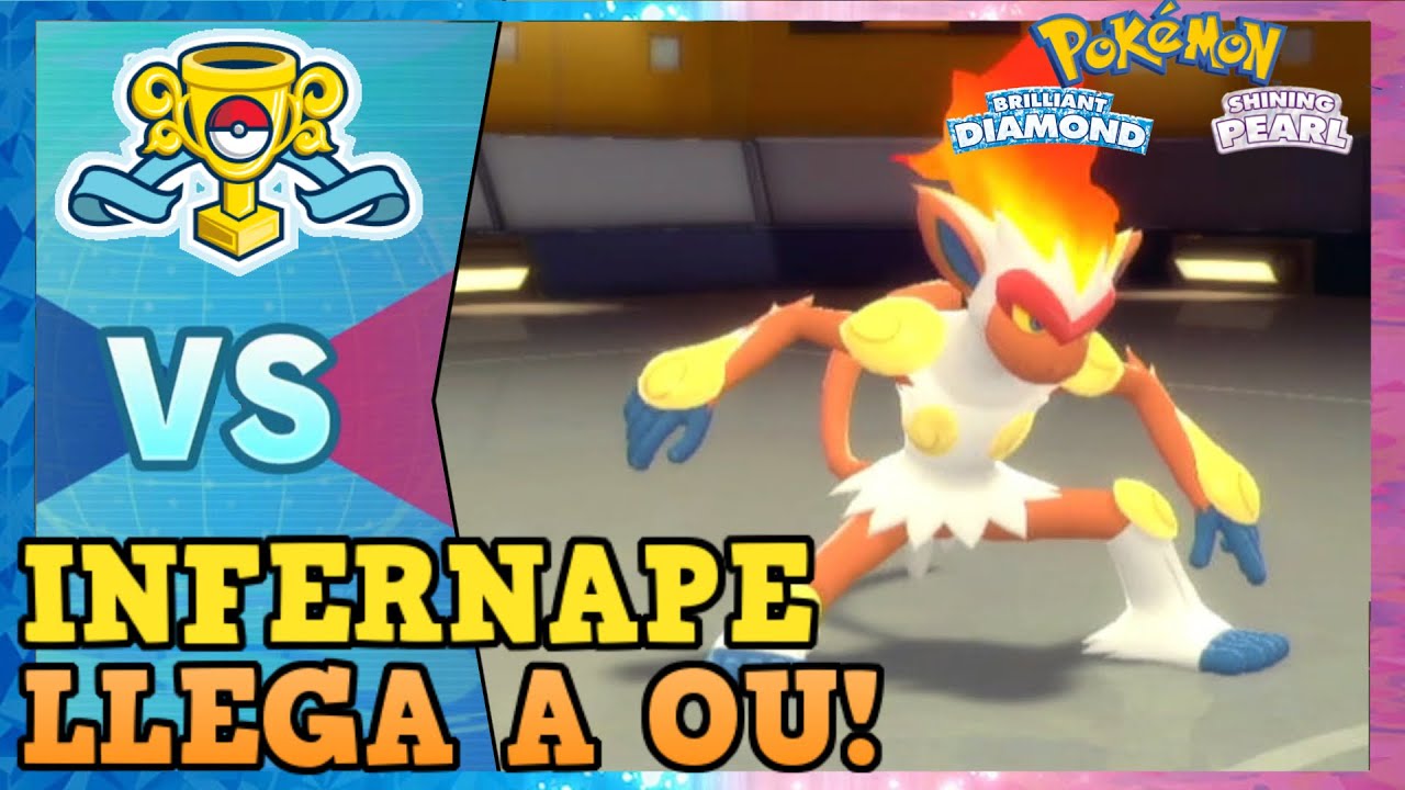 🆚 INFERNAPE Choice Band pega DURÍSIMO! - OU Pokémon Diamante Brillante y Perla Reluciente