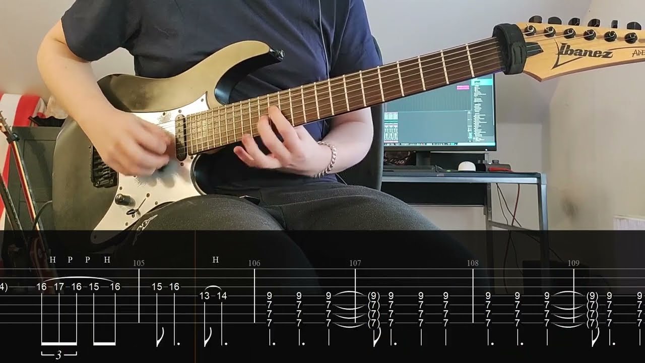 The Summoning - Sleep Token (BRAND NEW SONG 2023) (ON-SCREEN TABS) (ONE-TAKE COVER)