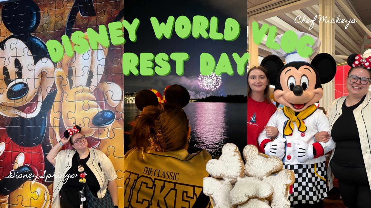 Walt Disney World Vlog 🎉 Day 3 | Rest Day, French Quarter Check In and Chef Mickey Dinner