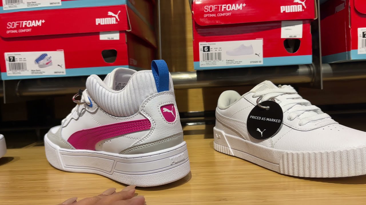 PUMA OUTLET~WOMEN&rsquo;S SHOE SALE //Shop with Me