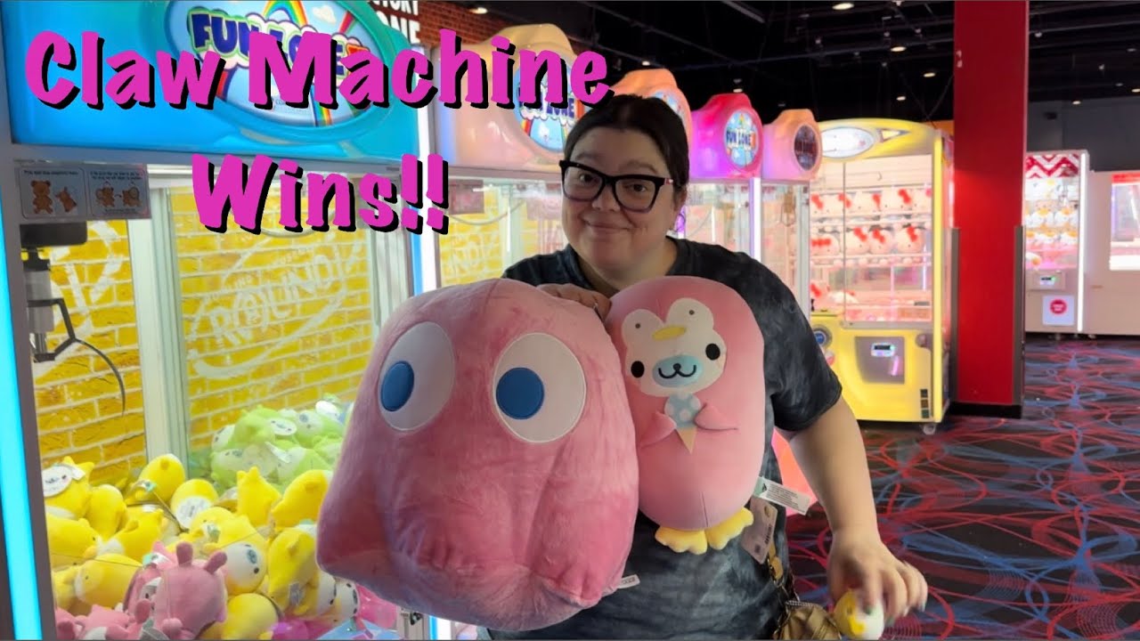 Round 1 Claw Machine Wins in Grapevine, TX