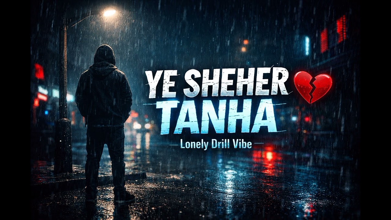 Ye Sheher Tanha”//Sad Rap 2026” ya “Lonely Drill Vibe”