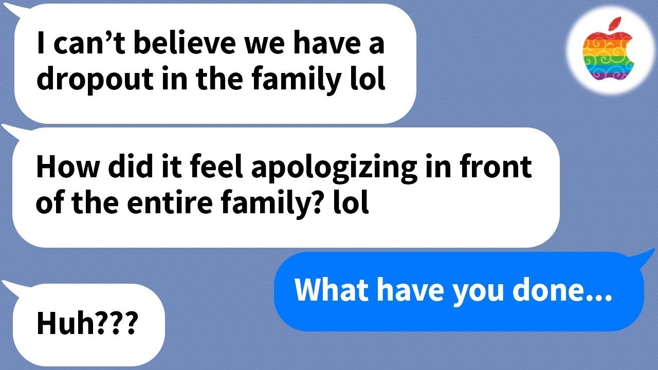 【Apple】 My sister-in-law didn't know I was the CEO of the company her husband was going to work at.