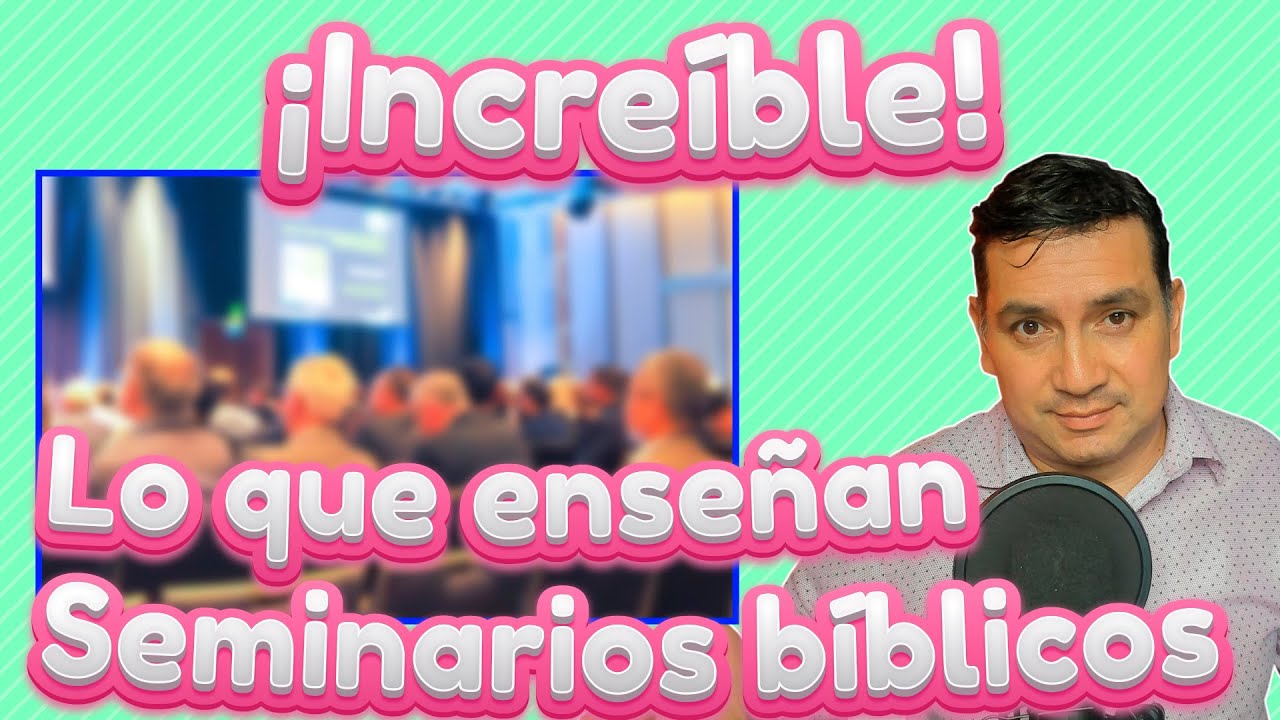 &iquest;Seminarios B&iacute;blicos confiables? Tienes que ver este video #edgarescobar​ #biblialibre