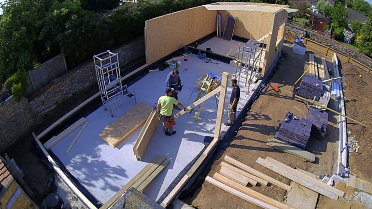 SIPS Frame Extension - Delivery & Erection