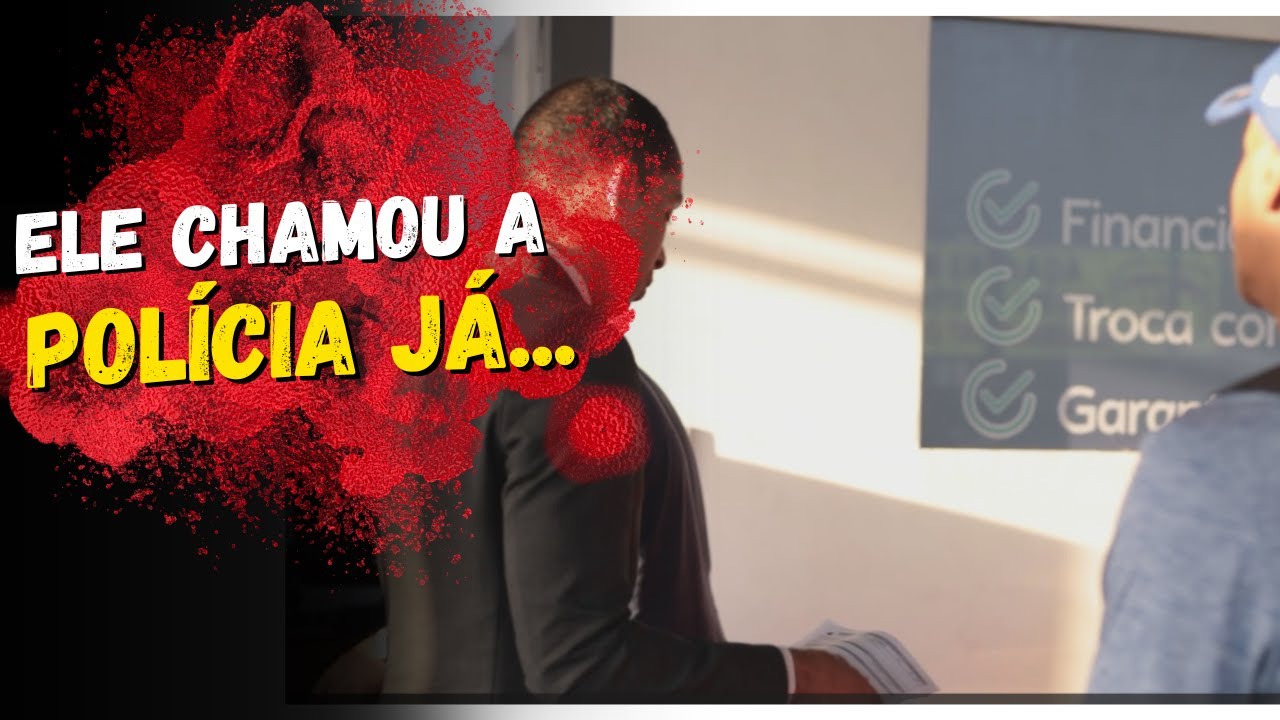 OBJETO NA MÃO DE DONO ELEVA TENSÃO EM REPORTAGEM