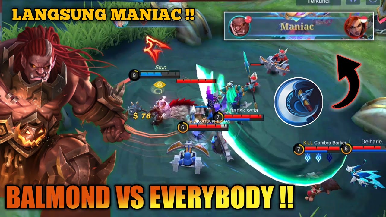 MANIAC !! BALMOND VS EVERYBODY !? Best Build Balmond Exp Lane Terkuat 2022