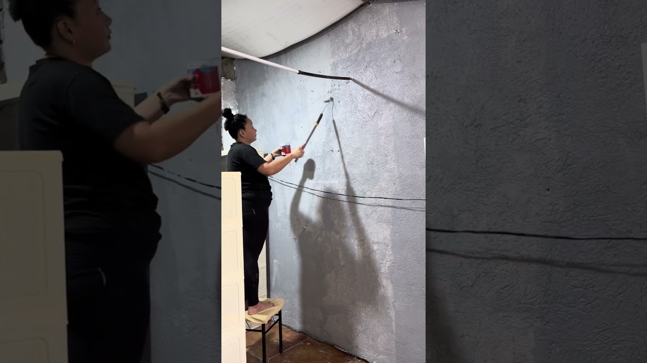 Sa wakas natapos din sa pag pipintura sa loob ng bahay.😁 2025 sinimulan 2026 natapos 🤣😆 #fyp 