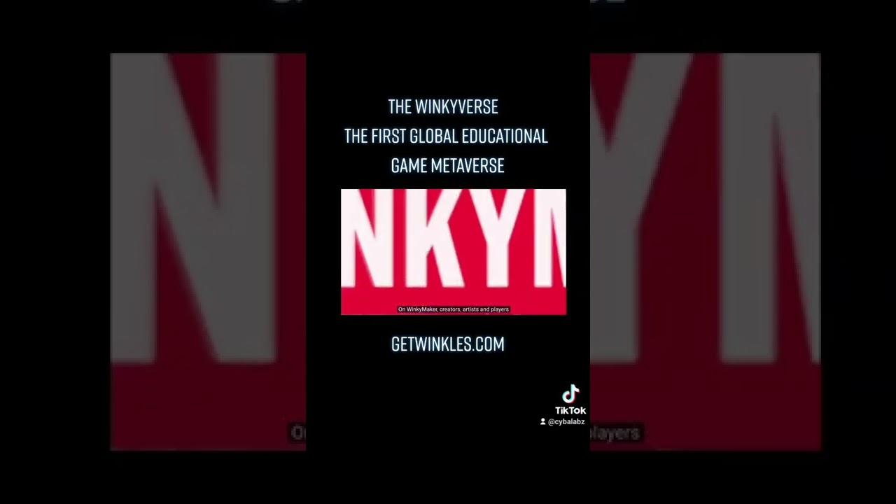The Winkyverse global educational gaming metaverse