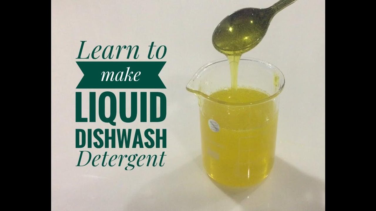 How to make Liquid Dishwash Gel