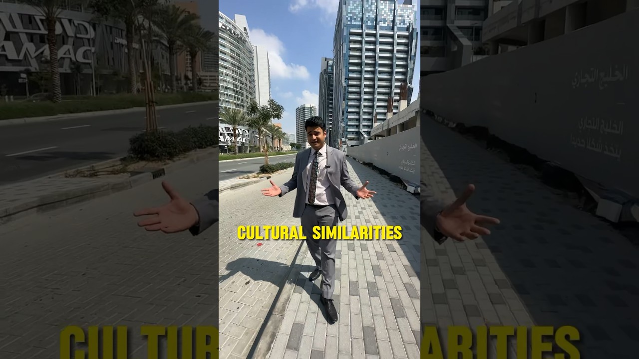 Why are there so many Indians in Dubai? #dubai #realestate #burjkhalifa #india #nri #expat #travel