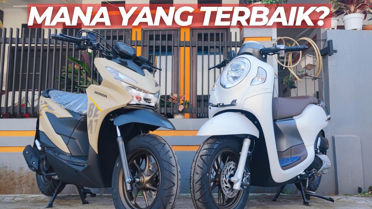 Perbedaan Honda Beat Street dan Honda Scoopy Terbaru