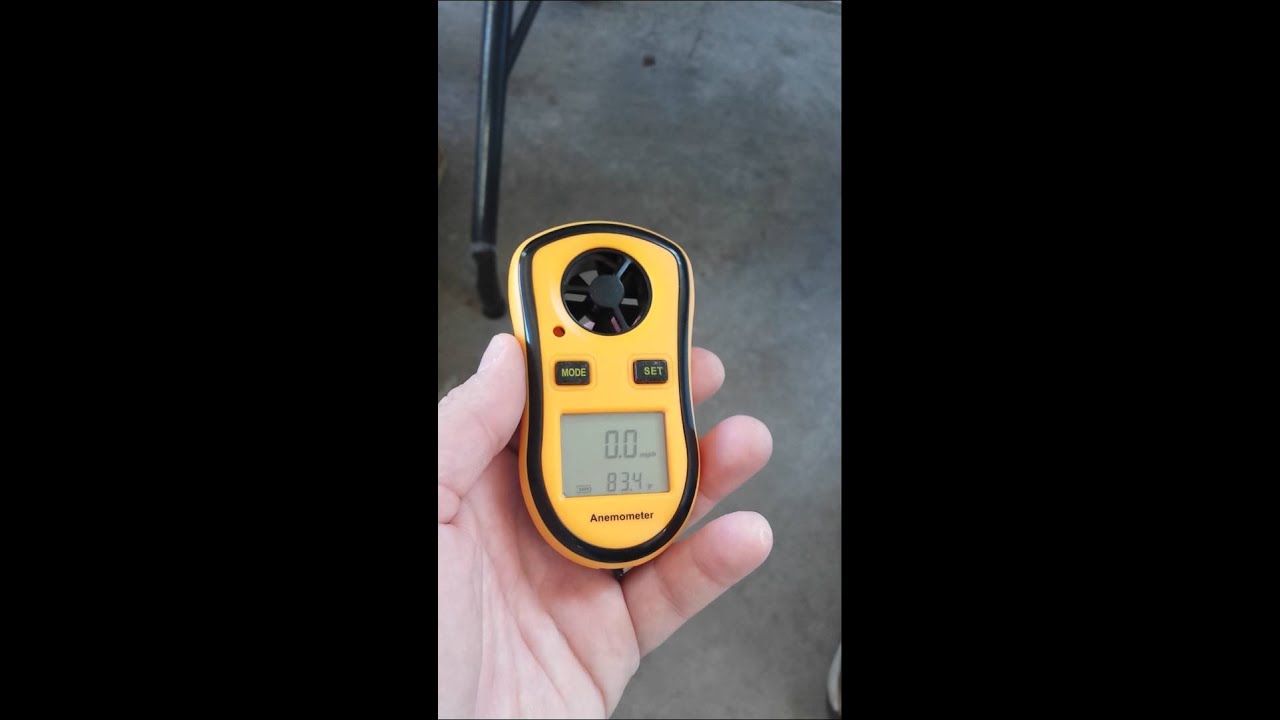 GM8908 Anemometer review cheap and awesome for RC flying