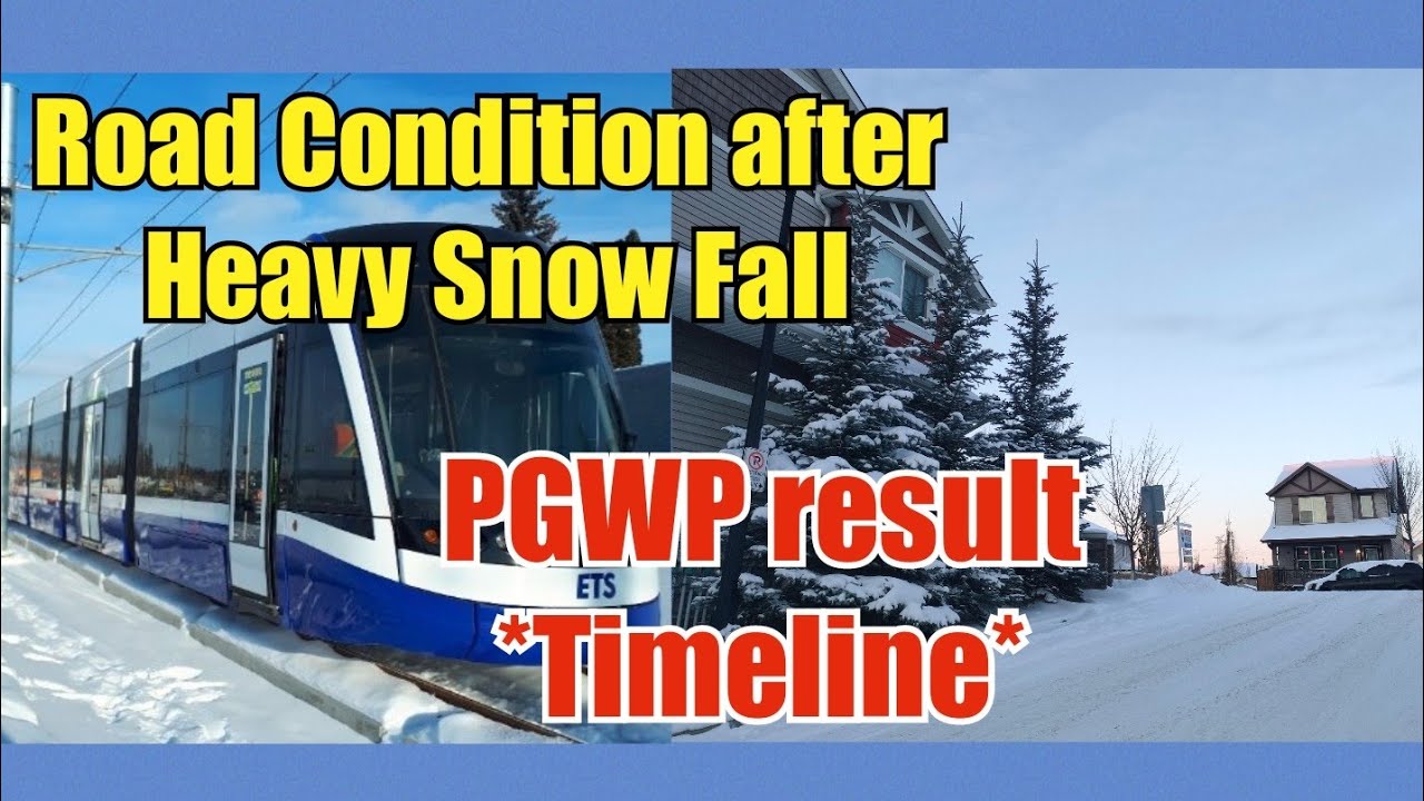 After heavy snow fall | PGWP TIMELINE GUIDE | Buhay Canada | Pinoy Vlog | INTERNATIONAL STUDENT