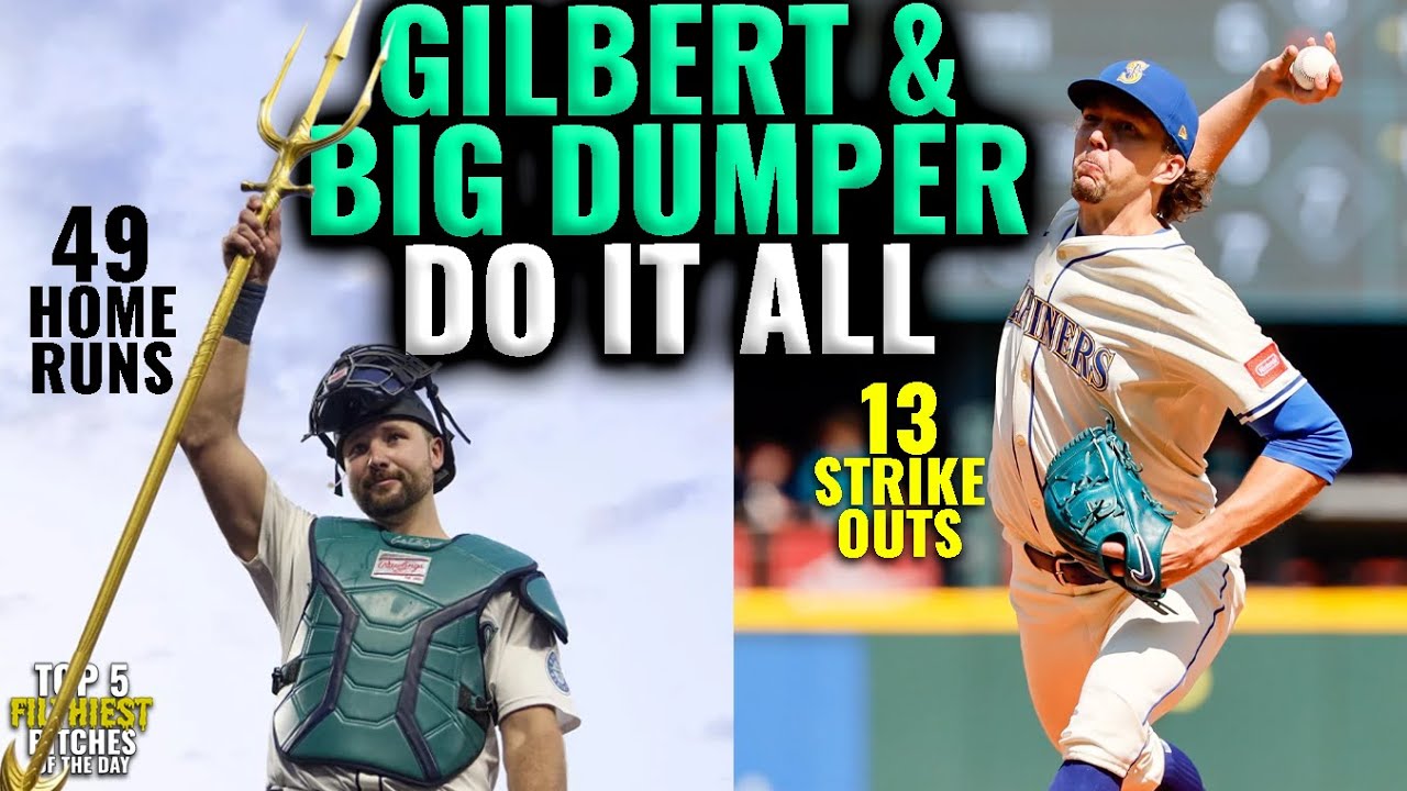 Holy Split! Logan Gilbert picks up 13 Strikeouts (and Big Dumper gets to 49 Homers)!