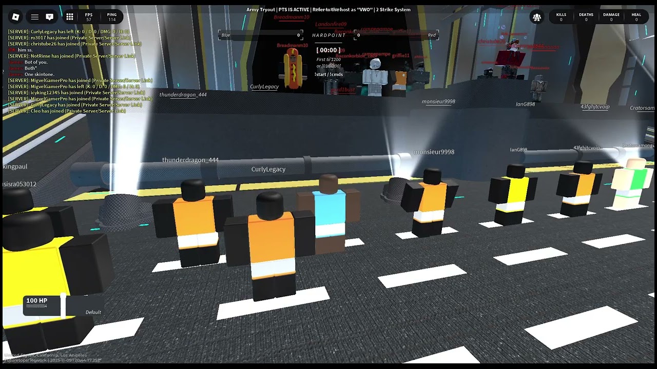 Virus Border Roleplay - Trying to hack in army tryout (Failed attempt)