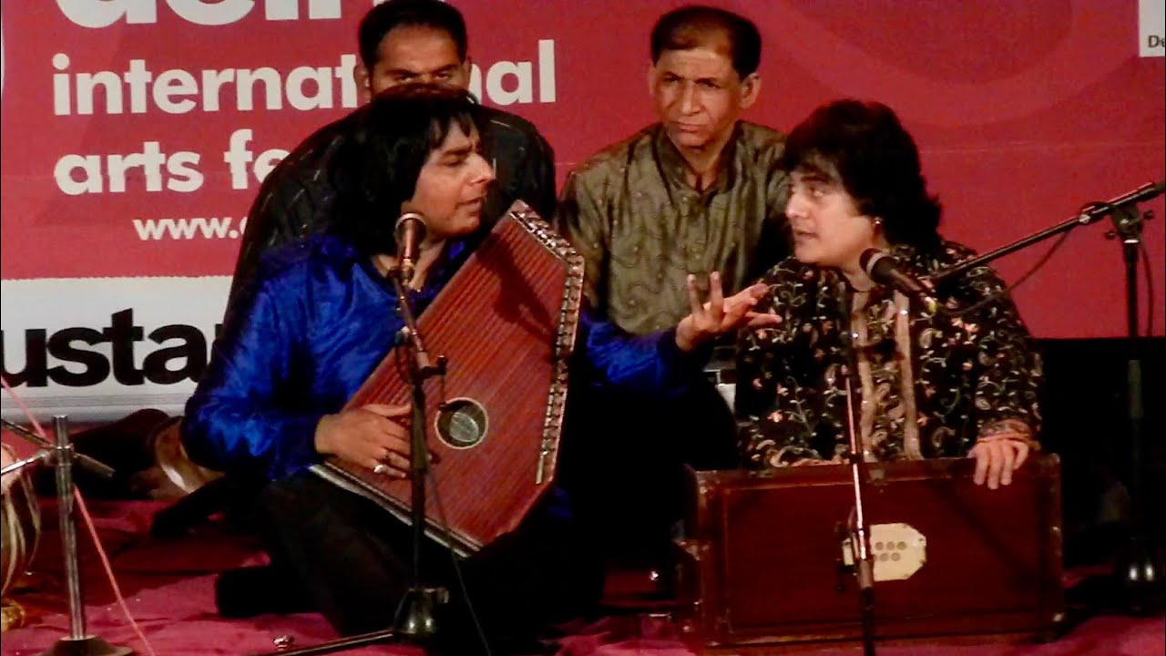 The Legend Ustad Shafqat Ali Khan with Shujat Ali Khan Live Concert at The Ashok Hotel Delhi, India