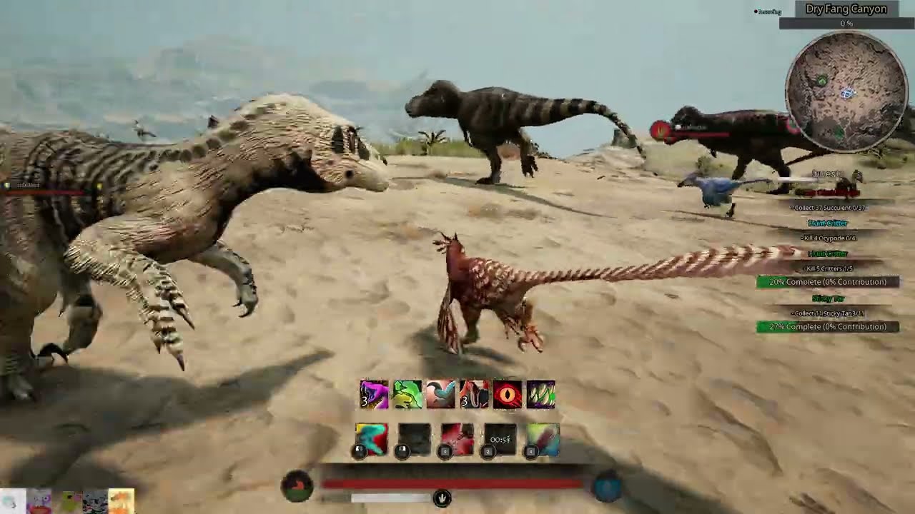 2 Rex VS Mob Boss (Nat Hist)