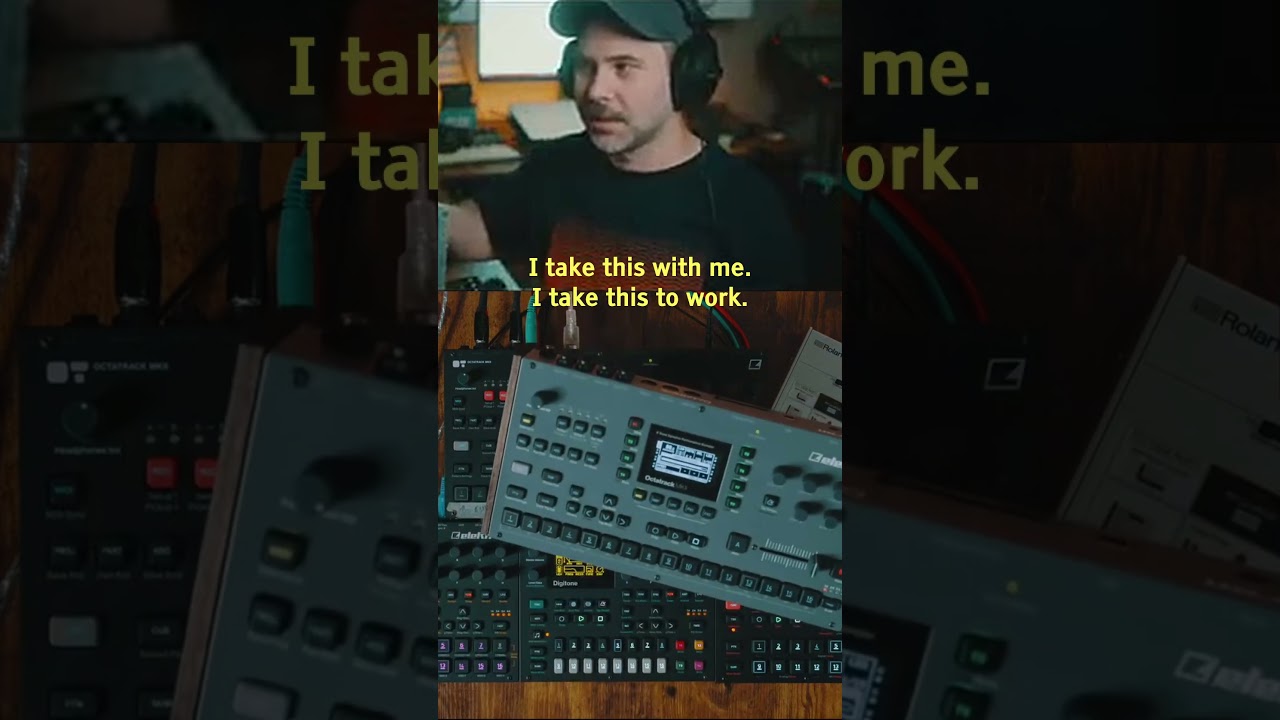 Battery Powered Octatrack with Wood End Cheeks