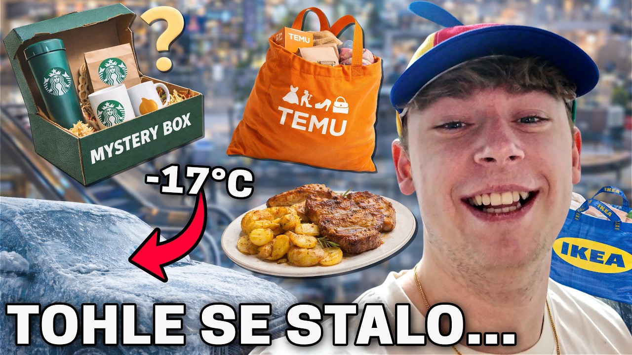WEEK VLOG #1! -17°C🥶, TEMU UNBOXING, STARBUCKS MYSTERY BOX & REAL LIFE 😳