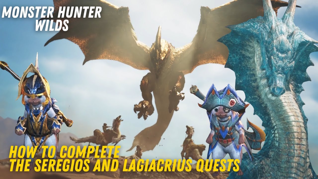 MONSTER HUNTER WILDS: NEW ARMOR AND WEAPONS! How to complete Seregios and Lagiacrus quests Update2.0