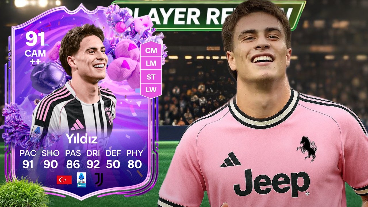 91 YILDIZ FUT ОБЗОР ИГРОКА В ДЕНЬ РОЖДЕНИЯ FC 26