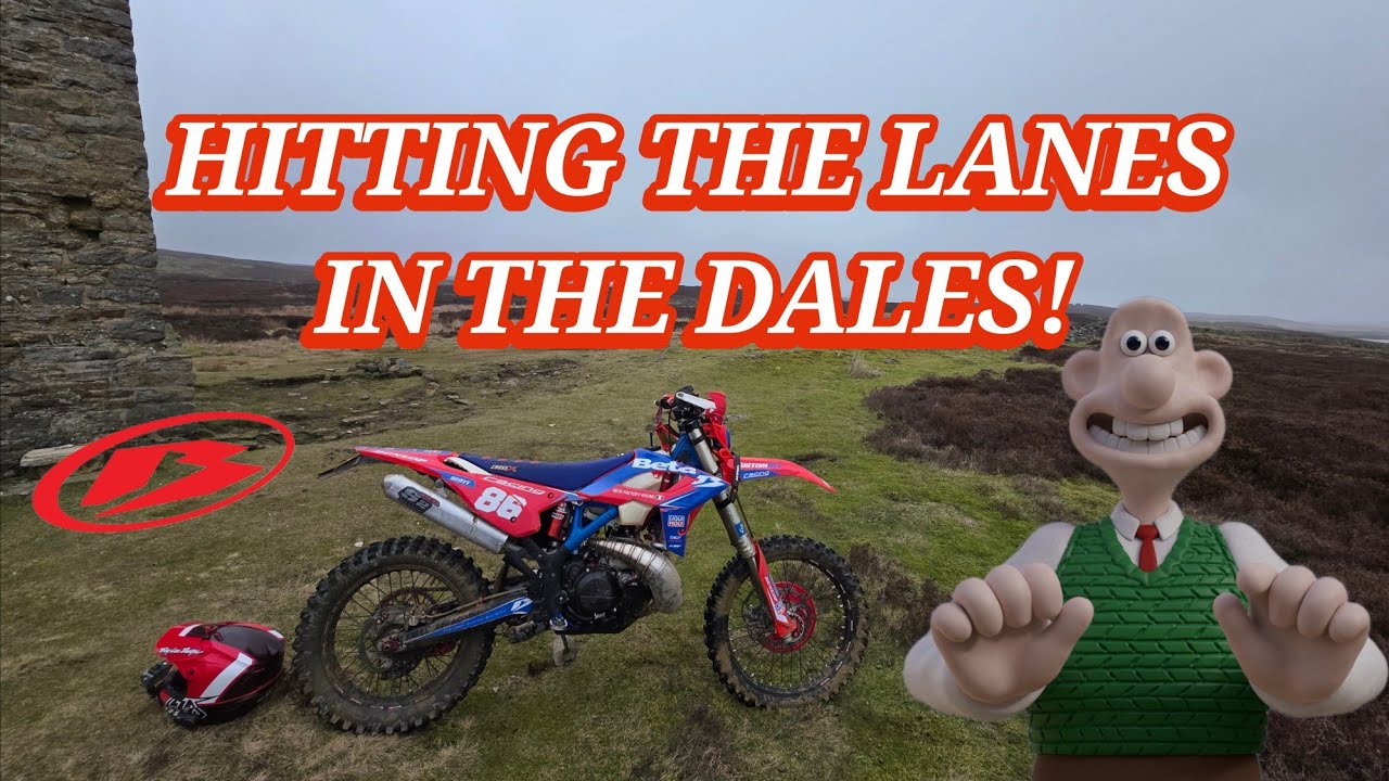 Yorkshire Dales Green lanes on enduro bikes | Leyburn Hawes Redmire etc. | BETA 300 RR Racing 390 RR