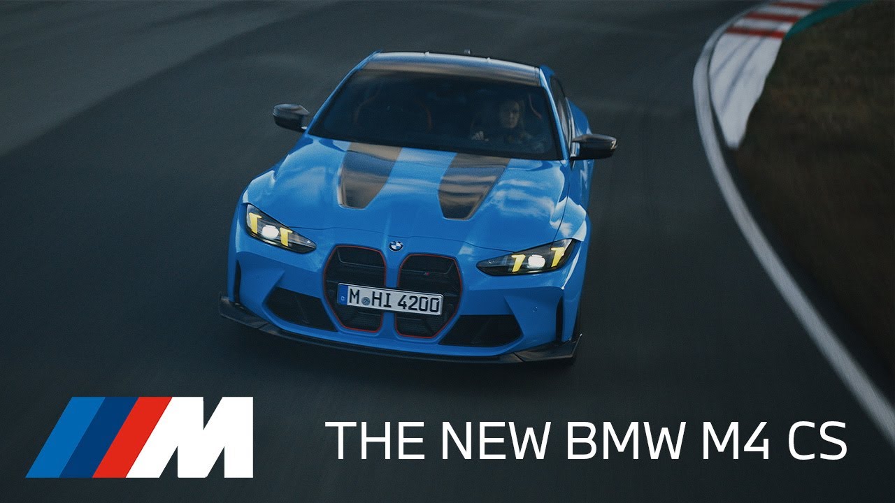 THE ALL-NEW BMW M4 CS.