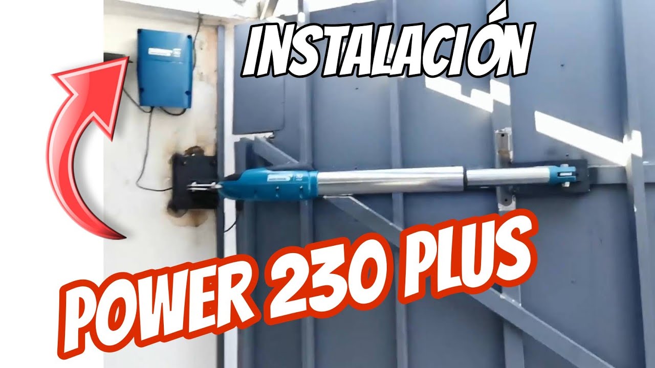 Power 230 plus MERIK INSTALACION CORRECTA abatible