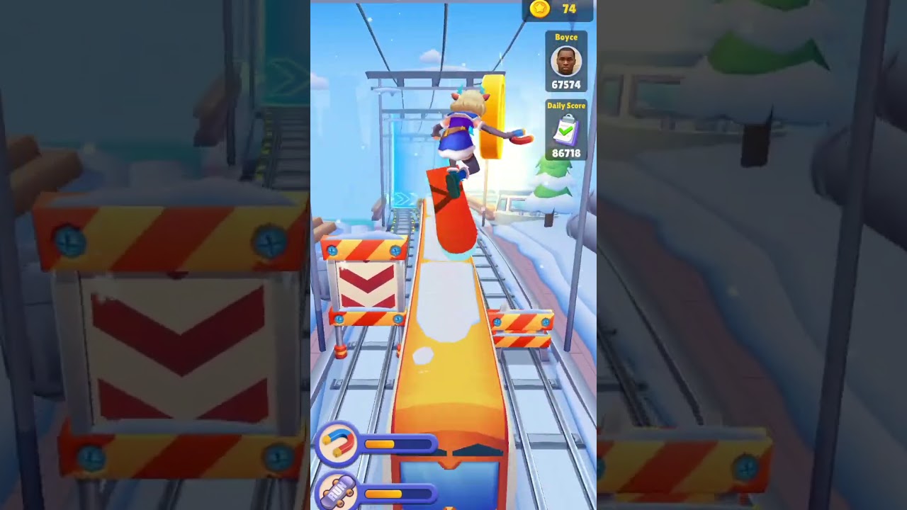 Subway Rush Game New Version 2025 #Subwayrush #wingames