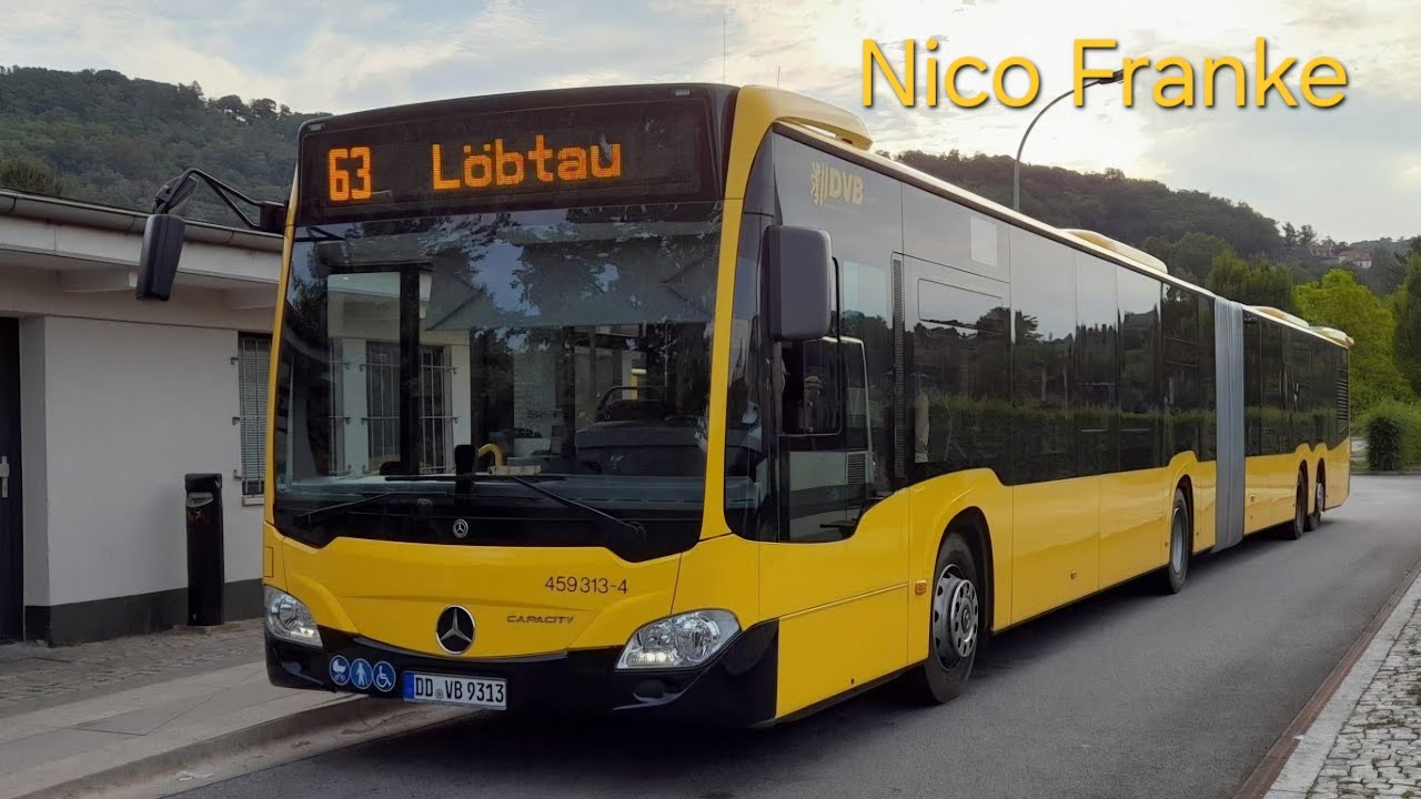 Mitfahrt im Mercedes-Benz CapaCity L der DVB AG #49
