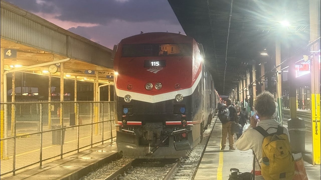 Riding Amtrak Crescent train 19 from Birmingham AL to New Orleans LA🛤️. 06/20/25. *Part 1 of 2*