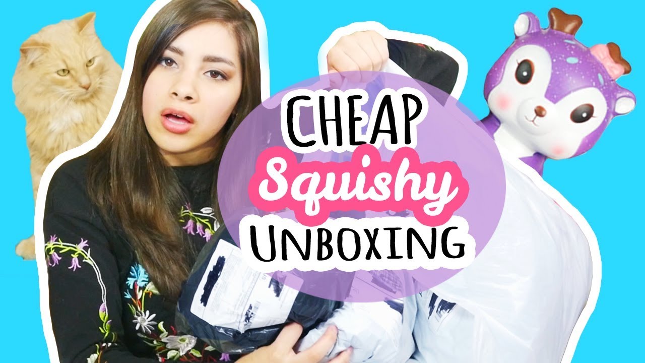 HUGE Squishy Package! | Cheap Squishies: Wish, Banggood, Ebay
