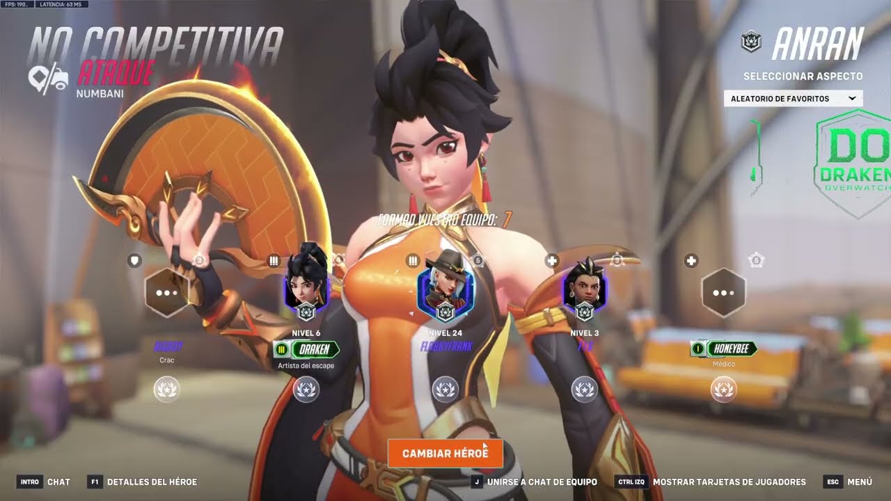 OVERWATCH ANRA ATACA NUMBANI #overwatch2 #viralvideo