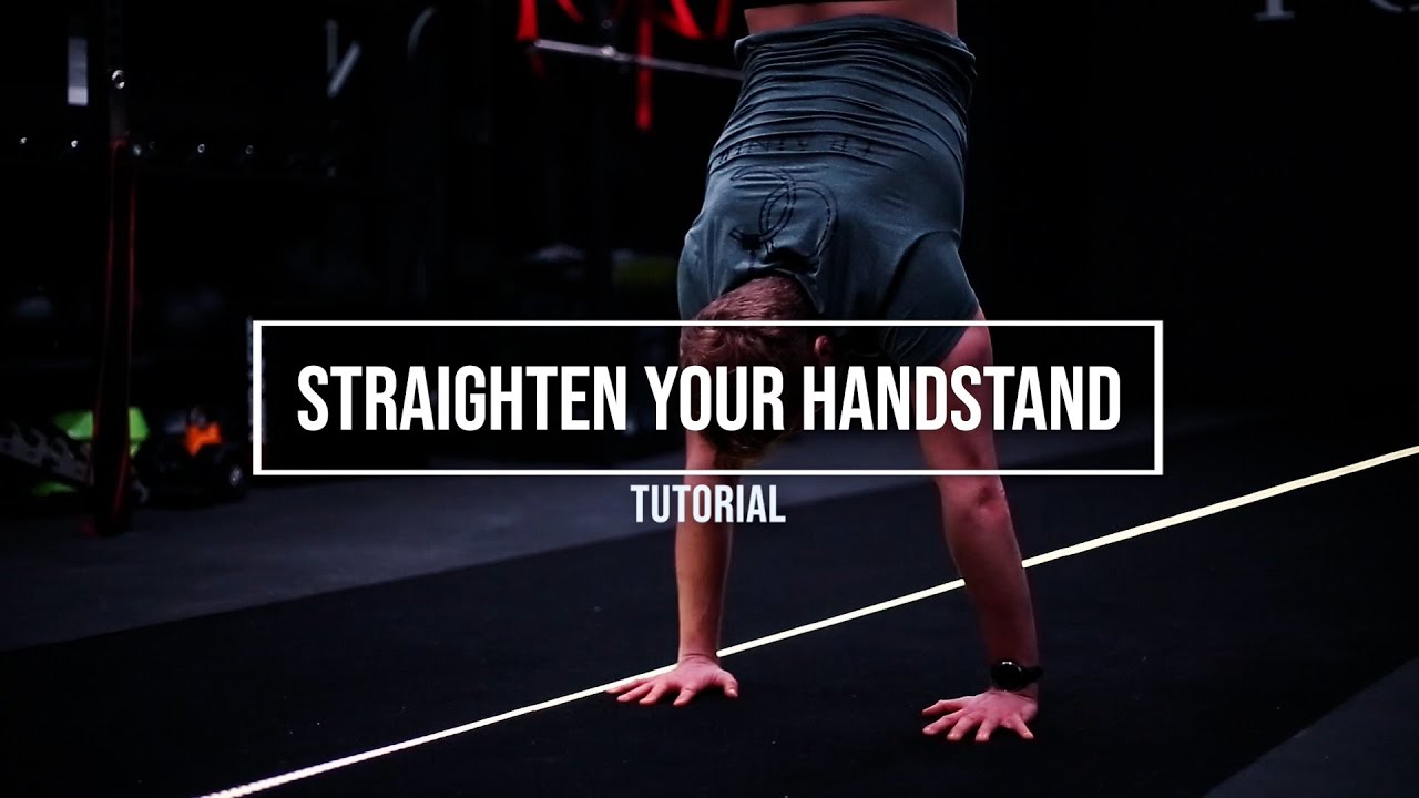 Straighten Your Handstand With This Simple Trick