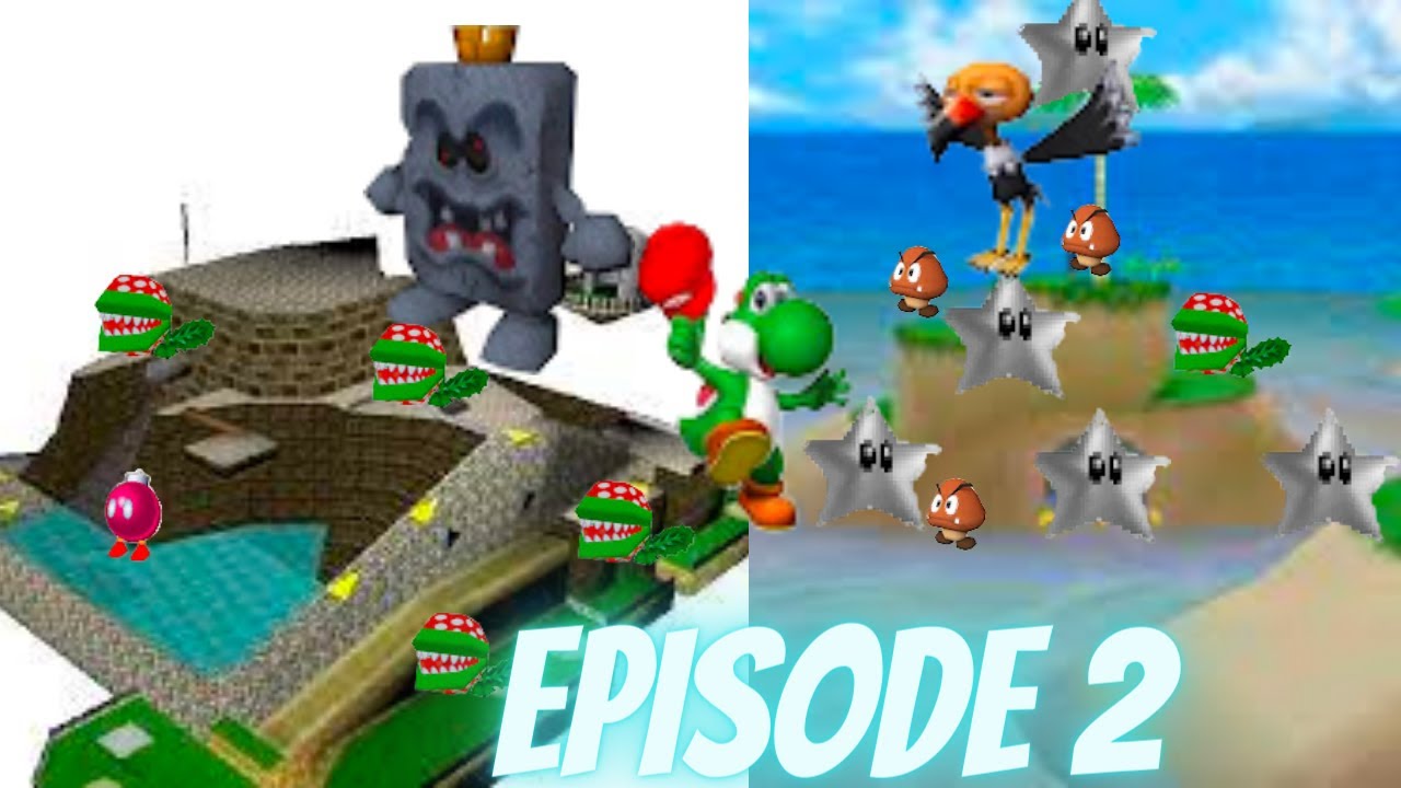 Super Mario 64 DS Episode 2 - Whomp's Fortress and Sunshine Isles 