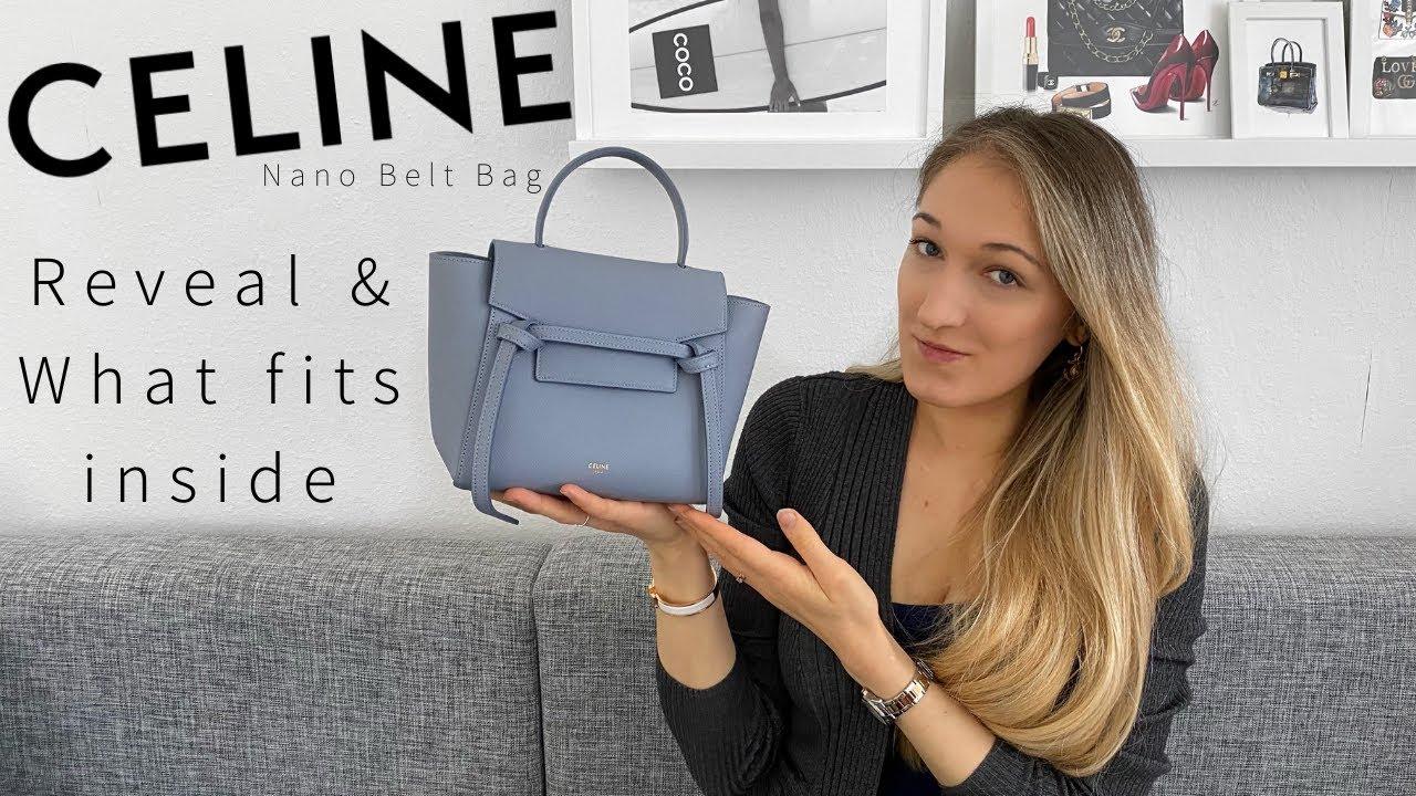 CELINE UNBOXING - Celine Belt Bag First Impression + What fits inside | Lesley Adina