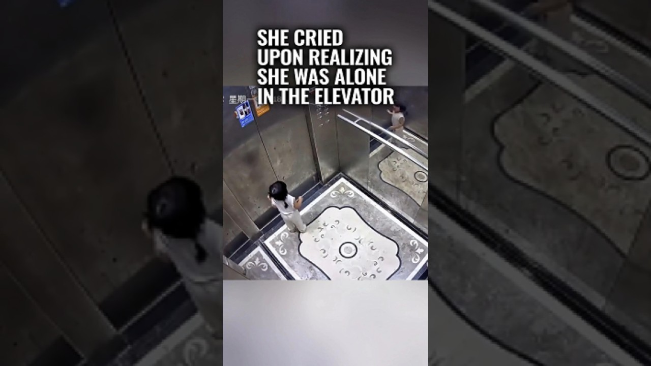 Left Behind in the Elevator, Toddler Saved by a Young Man