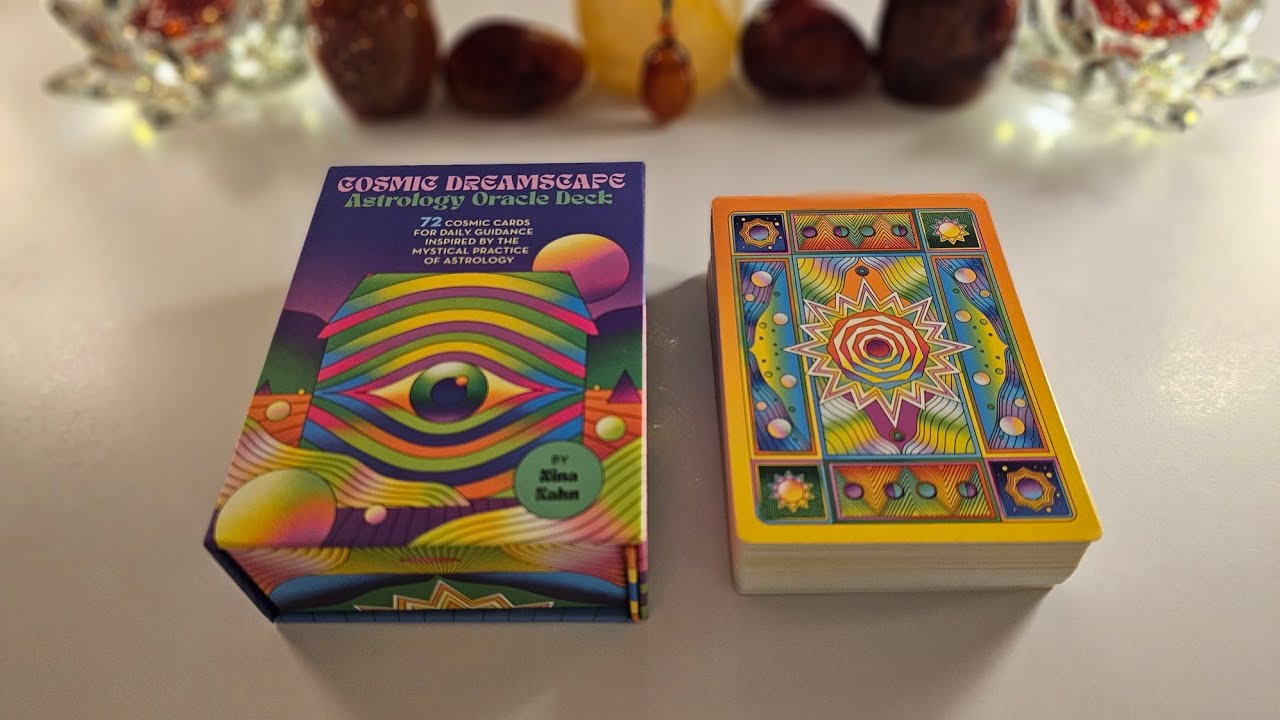 Cosmic Dreamscape Astrology Oracle Deck. Wydawca Knock Knock. Karty. Recenzja. Przegląd 🔔 PL