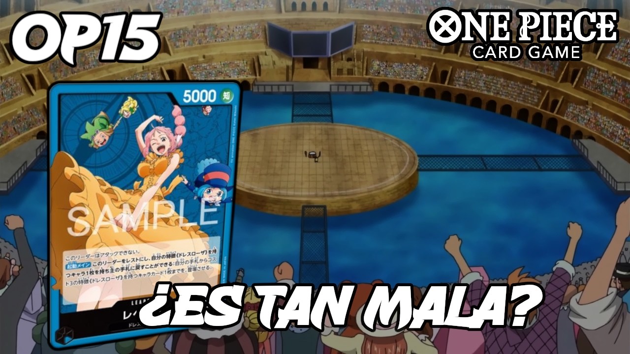 Probamos Rebecca Op15 ¿Es realmente tan mala? | One Piece TCG en Español